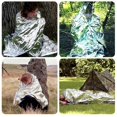 thumbnail image 2 of 2/5/10pcs Emergency Thermal Blankets Heavy-Duty Firsts Aid Rescued Blankets for Outdoor Activities, 2 of 4