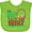 Apple Green, variant on Inktastic This Boy is on the Hunt- Easter Eggs Boys Baby Bib