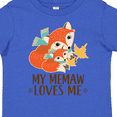 thumbnail image 4 of Inktastic Memaw Loves Me Fox Grandchild Boys or Girls Toddler T-Shirt, 4 of 5