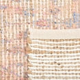 thumbnail image 6 of Unique Loom Chenille Jute Collection Area Rug - Laxmi (7' 10" x 10' Rectangle Peach pink/Beige), 6 of 6