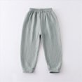 thumbnail image 5 of Gibobby Boys Pants Boys Athletic Pants Sweatpants Soft Jogger 3T 4T 5T 6T 7T Pants With Pockets Elastic Waist Drawstring For Kids School Sports Little Boys Winter Pants(5-6 Years,Grey), 5 of 6