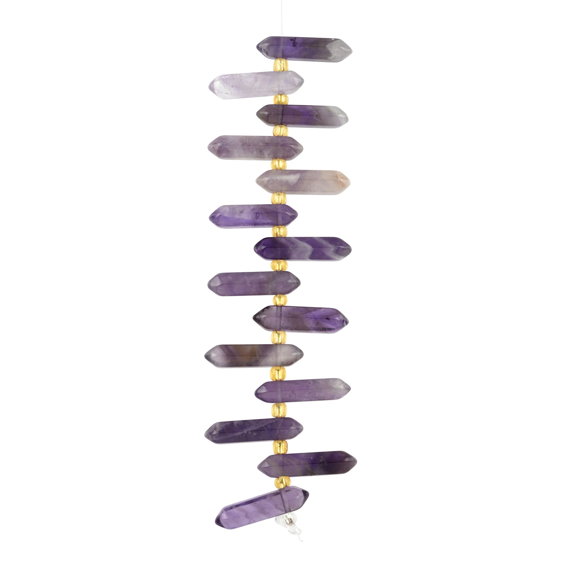 Amethyst Spike Beads by Bead Landing 14pc