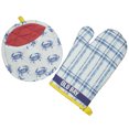 thumbnail image 1 of Old Bay Cake and Crabs Kitchen Set Includes Oven Mitt and Pot Holder, 1 of 1