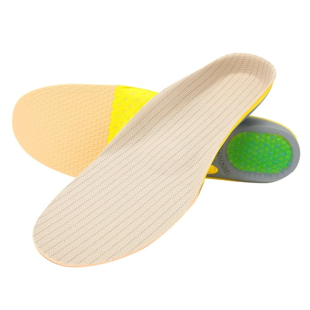 Shoes Insoles Shock Absorption Absorb Sweat Arch Support Shoe Inserts for Basketball Running Walmart
