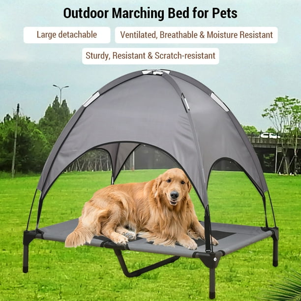 Bed Removable Canopy Tear Resistant Cloth Bed Cool Canopy Shade With Canopy And To Shade Tent With Removable Mesh Pvc Material Cot With Cloth Teslin Mesh Bed Tent Tear resistant Bed With Walmart