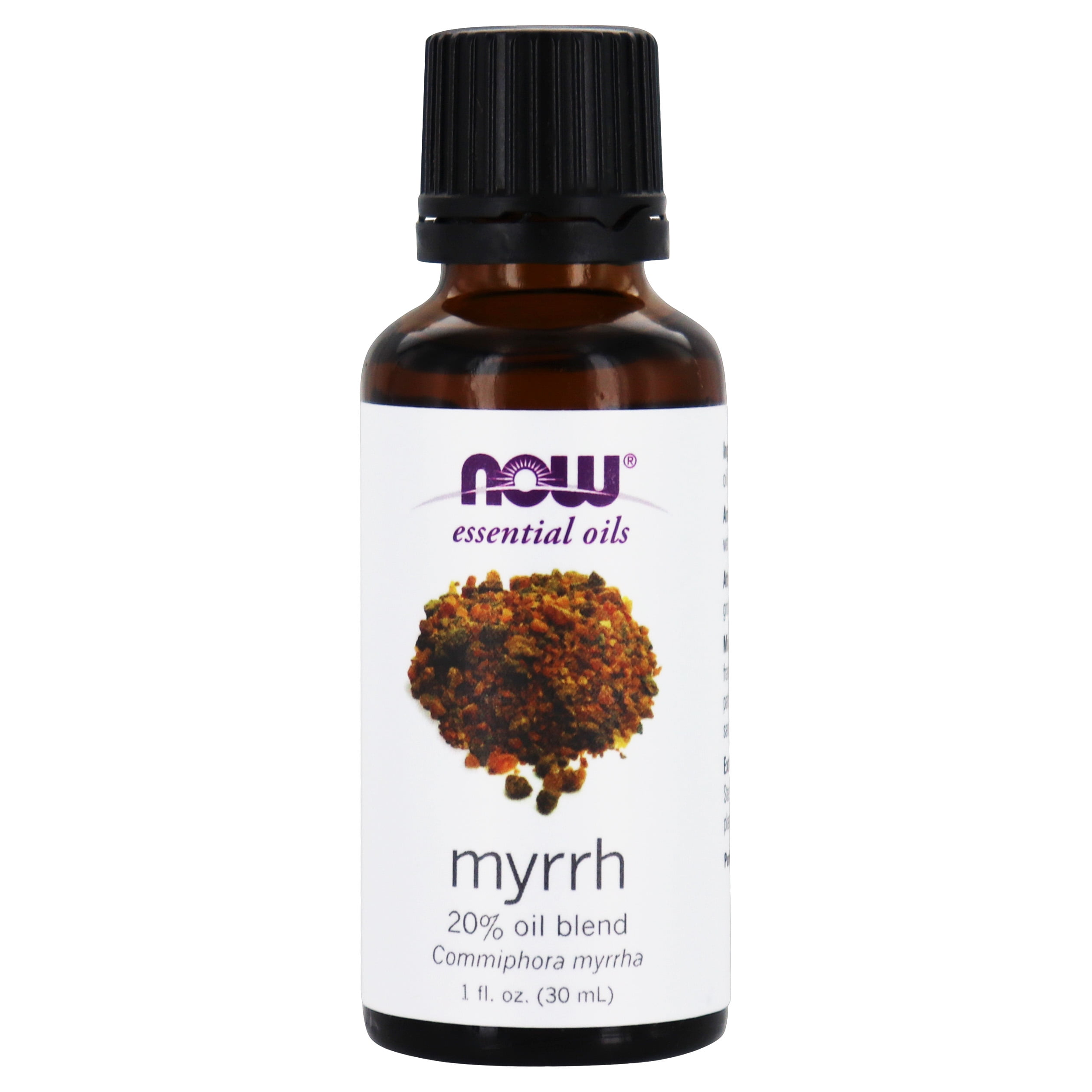 NOW Foods 100 Pure & Natural 20 Essential Oil Blend Myrrh 1 fl