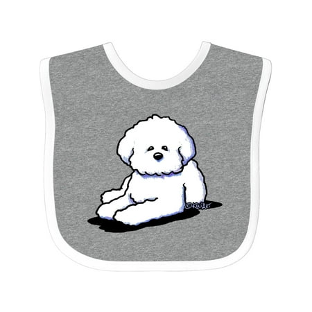 

Inktastic Bichon Frise Gift Baby Boy or Baby Girl Bib