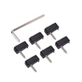 thumbnail image 1 of Tuerca de bloqueo de cadena Aleación de zinc Aleación de graves eléctricos sin cabeza Cuerdas profesionales Herramientas Reparación de instrumentos musicales de cuerda Accesorio Kearding OD010997-00, 1 of 7