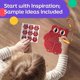 thumbnail image 5 of Magnetic drawing board for children and toddlers with beads and magnetic pen - Travel toy, red, 5 of 5