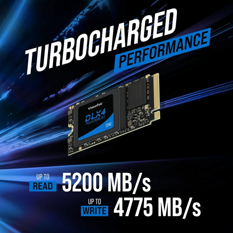 内蔵型SSD 2242 DLX4 M.2 SSD - 2TB 2TB DLX4 2242 M.2 PCIe 4.0 x4 SSD - Walmart.com