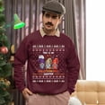 thumbnail image 5 of Christmas Sweatshirt, Hallothanksmas Funny Gnome Sweatshirt, Unique Gnome Holiday Sweatshirt, Witty All-Season Gift for Women & Men, 5 of 5