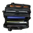 thumbnail image 2 of ClaireChase Executive Carrying Case (Briefcase) for 17" Notebook, Saddle, 2 of 3