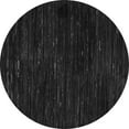 thumbnail image 1 of Ahgly Company Indoor Round Oriental Gray Modern Area Rugs, 5' Round, 1 of 4