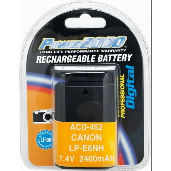 ACD-452 7.4V 240mAh Lithium-Ion Battery for Canon LP-E6NH