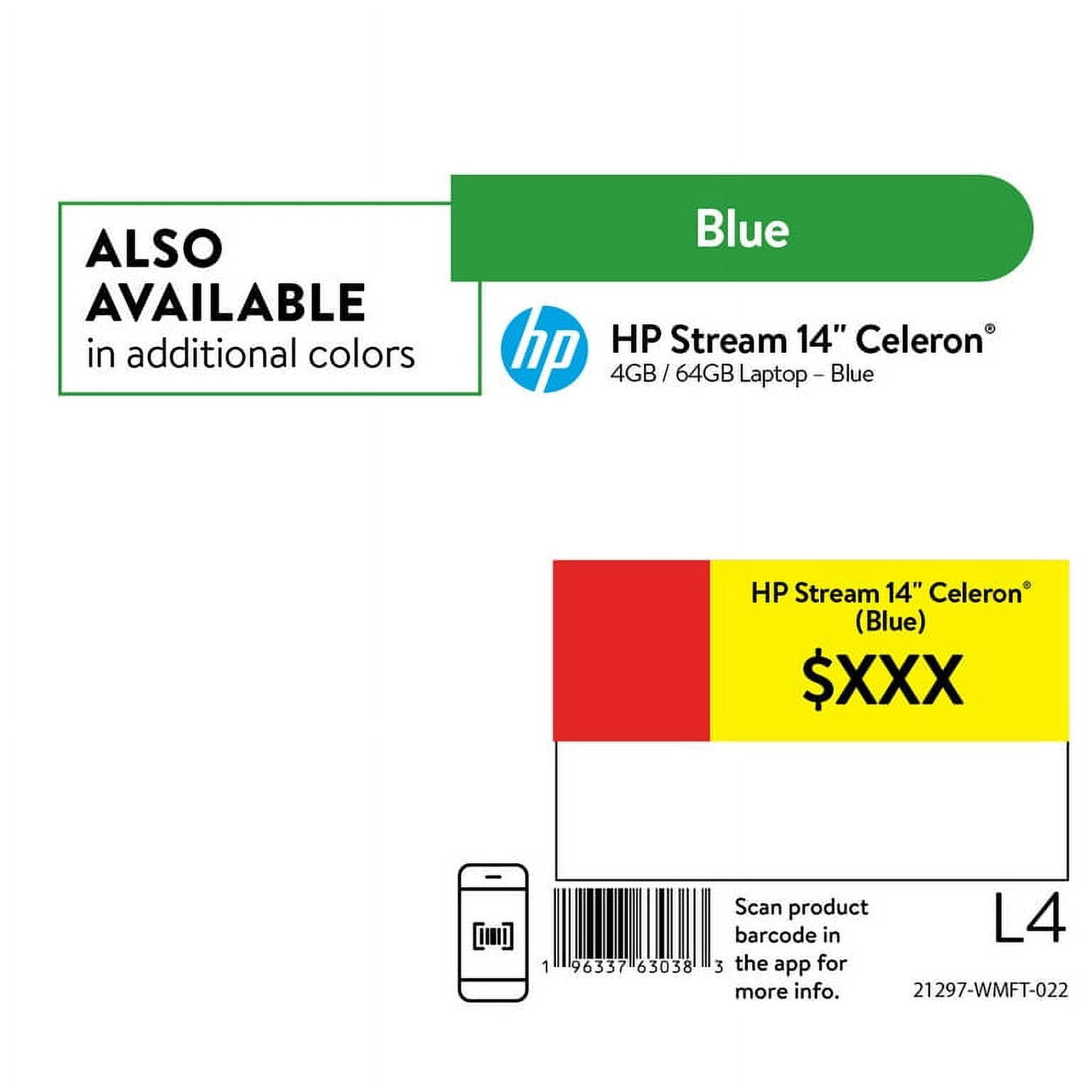 HP Stream Blue 14'' HD Ultral Light Laptop, 8GB RAM, 64GB eMMc, Intel Celeron N4120, Webcam, Windows 11 Home in S Mode, Cefesfy Multifunctional Brush