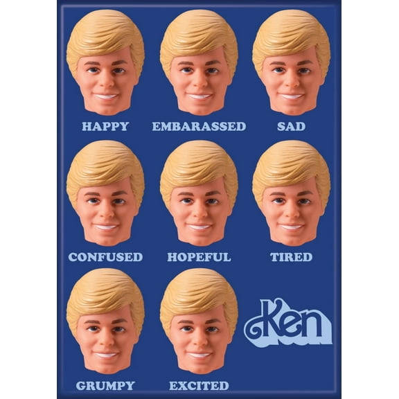 Barbie Expressions of Ken 2.5" X 3.5" Magnet