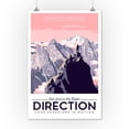 thumbnail image 2 of Get Lost in the Right Direction, Pink and Purple, Pacific Northwest (12x18 Wall Art Poster, Room Decor), 2 of 3