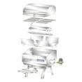thumbnail image 5 of Magma A10-801 TrailMate Compact Portable Gas Grill | Marine Grade 304 Stainless Steel BBQ with Fold-Away Legs | Ideal for Boat, RV, Camping, Tailgating (9"x12"), 5 of 5