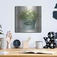 thumbnail image 6 of Luxe Metal Art 'Galvanized Flores' by Cindy Jacobs, Metal Wall Art, 12"x12", 6 of 9