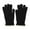 Black, variant on WREESH Women's Keep Warm Dew Finger Glove Women's Fingerless Winter Gloves Beige