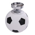 thumbnail image 3 of Kids Bedroom Glass Football Flush Mount Ceiling Light Creative Football Boys Room Ceiling Lamps 220V (No Bulb), 3 of 5