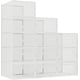 thumbnail image 2 of Cajas organizadoras de zapatos, paquete de 12, contenedores de almacenamiento de zapatos apilables de plástico negro para armario, vitrina para zapatillas que ahorra espacio, contenedores para, 2 of 8
