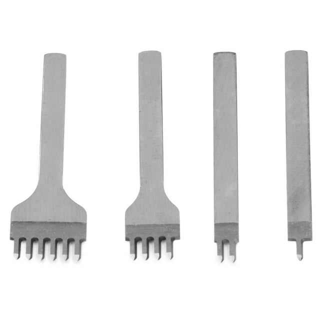 Juego de Cinceles Ticfox de Perforación de Cuero con Cordones de Diamante