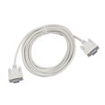 thumbnail image 3 of Methold Universal 1,5/3/5M F/F Serial RS232 Cable de módem nulo a DB9 FTA conexión cruzada 9 pines COM convertidor de Cable de Juegos de teclado y mouse para computadora 5m y blanco 5m, 3 of 6