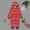 JHGoosr Kids Jumpsuit For Christmas Family Pajamas Cute Big Headed Deer