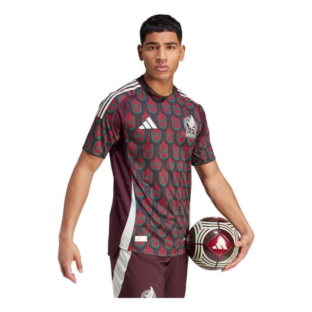 Playera adidas Hombre Seleccion Nacional Mexico Local 2024 rojo M