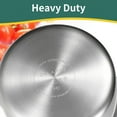 thumbnail image 4 of DELARLO 2 Qt Tri-Ply Stainless Steel Saucepan with Lid, 4 of 7