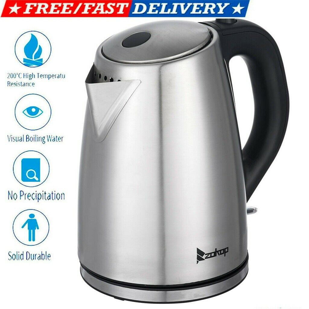 1.8L 1500W Electric Kettle Hot Water Boiler Auto Shut-off Tea Pot Fast Boiling