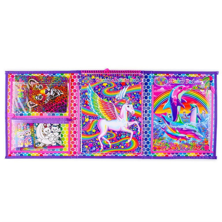  Bendon Lisa Frank Coloring and Activity Pad & Diva Fashions  Sticker Dress Up Giant Activity Set – 40+ Activity and Coloring Pages with  250+ Stickers and Fashion Set : Toys & Games