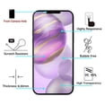 thumbnail image 3 of Apple iPhone 12 Mini /5.4" Screen Protector FULL COVERAGE Tempered Glass Film LCD Transparent 3D Touch, Anti Fingerprint, Case Friendly Premium Tempered Glass Screen Protector for Apple iPhone 12 Mini, 3 of 7