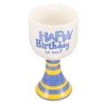 thumbnail image 5 of KAKOWELY Taza de cerámica exquisita con pie para feliz cumpleaños, taza decorativa para beber, regalo de cumpleaños para amigos, 5 of 5