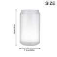 thumbnail image 4 of Verres à Bière Résistants à la Chaleur 400/600ml Transparents pour Café Cocktail Vin Whisky 400ml Forme de Canette, 4 of 21