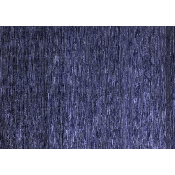 Ahgly Company Indoor Rectangle Abstract Blue Modern Area Rugs, 6' x 9'