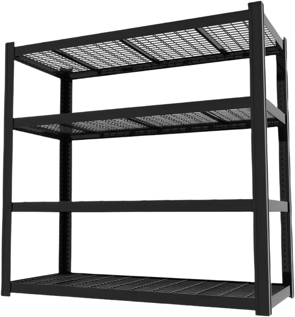 Wide Span Rack With 3 Shelves No Deck, 96