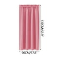 thumbnail image 3 of PEIBang 38"x54" Blackout Curtains,Rod Pocket Room Darkening Drapes,Insulated Thermal Light Blocking Window Curtain for Bedroom Living Room, 3 of 4