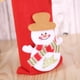 thumbnail image 3 of 4 bolsas de regalo para botellas de vino de Navidad, fundas para botellas de vino de Feliz Navidad con cinta (Santa muñeco de nieve y alce) JAMW Sencillez, 3 of 5