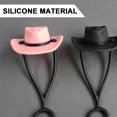 thumbnail image 2 of 4 Uds. Sombrero Silicona Tapa Paja Pajita Reutilizable Tapas Con Puntas, 2 of 3