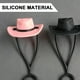thumbnail image 4 of 4 Tapones Silicona A Prueba Fugas A Prueba Fugas Sombrero Gorro Paja Gorro Paja (cuatro Colores Mezclados 2), 4 of 9
