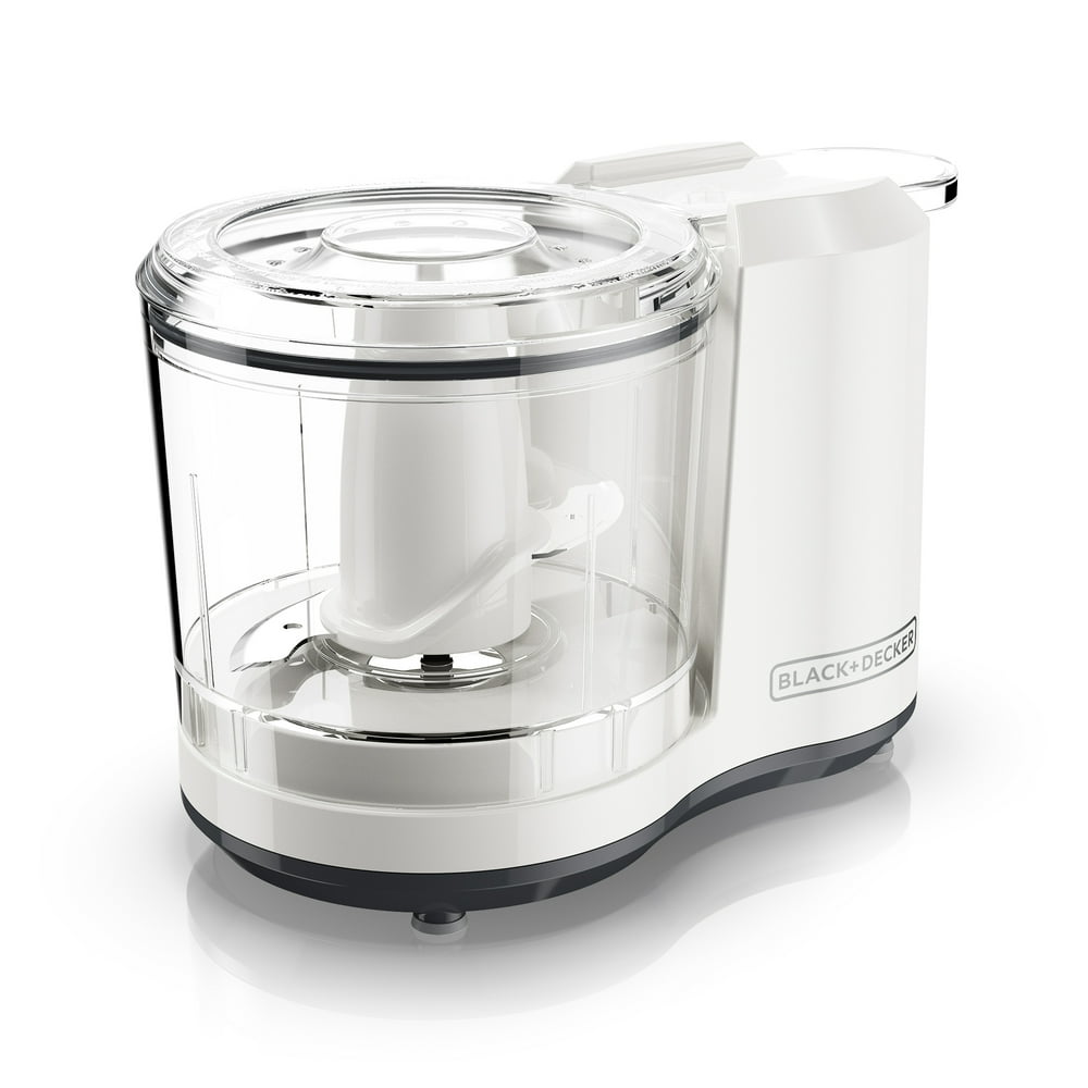 BLACK+DECKER 1.5Cup Electric Food Chopper, White, HC150W