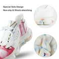 thumbnail image 7 of Cherry Watercolour Pink Bow Walking Shoes for Men Woman Lightweight Tennis Fashion Elastic Sports Shoes Cushion Basketball Shoes, 7 of 7