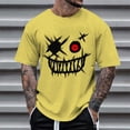 thumbnail image 2 of Men's Oversized Summer Fashion Tee with 3D Print Design for Casual Streetwear Comfort, 2 of 4