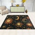 thumbnail image 2 of Yayeee Area Rugs for Living Room 6.7'x4.8' Indoor Non Slip Washable Bedroom Carpet, Sun Moon and Stars Pattern, 2 of 6