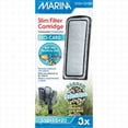 thumbnail image 1 of Marina Slim Filter Bio‑Carb Replacement Cartridges for Tropical Fish Tanks, Size 3‑Pack, 1 of 4
