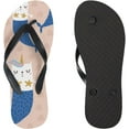 thumbnail image 3 of GZHJMY Flip Flops Cute Cat Mermaid Ocean Sea Animal Cartoon Slippers Sandals for Women Men Boy Girl Kid Beach Summer Yoga Mat Slipper Shoes, 3 of 5