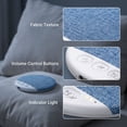 thumbnail image 5 of Sleeping Speaker Under Pillow, Portable Bluetooth Under Pillow Speaker, Ultra Thin Pillow Speaker for Sleeping, for Deep Sleeping, for Side Sleepers and Deep Sleep, Gray, 5 of 6
