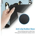 thumbnail image 5 of Cute Penguin Gaming Mouse Pad Penguins Large Mouse Pad (31.5x11.8 Inch) Non-Slip Rubber Base Large Desk Mat Desk Protector for Home Office Gaming Work, 5 of 6